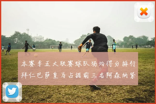 本赛季五大联赛球队场均得分排行拜仁巴萨皇马占据前三名阿森纳紧随其后位列第五